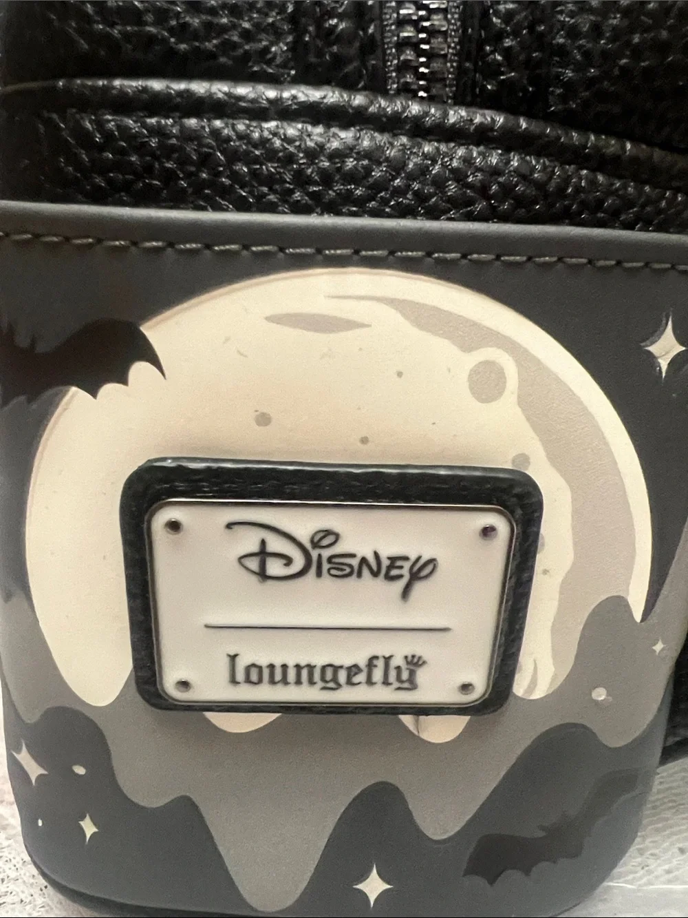 NWT! 2026 Disney Loungefly Mickey & Minnie Ghost Light-Up Glow Mini Backpack